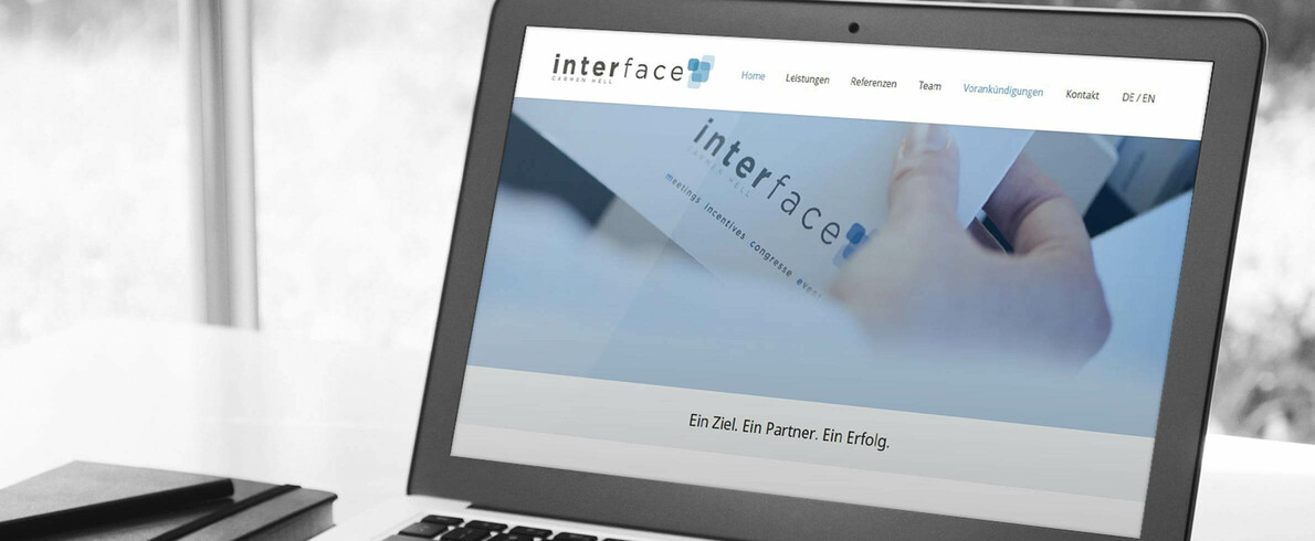 Interface-Webseite-Erstellung-Agentur